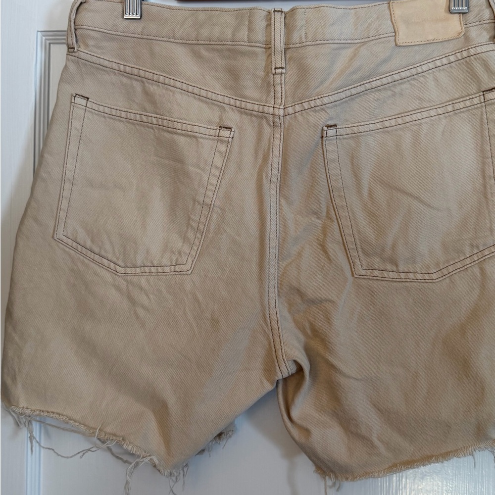 Everlane Tan Jean Shorts for Women Size 30 - Picture 2 of 8